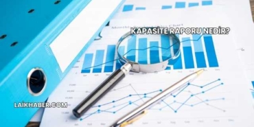 Kapasite Raporu Nedir?